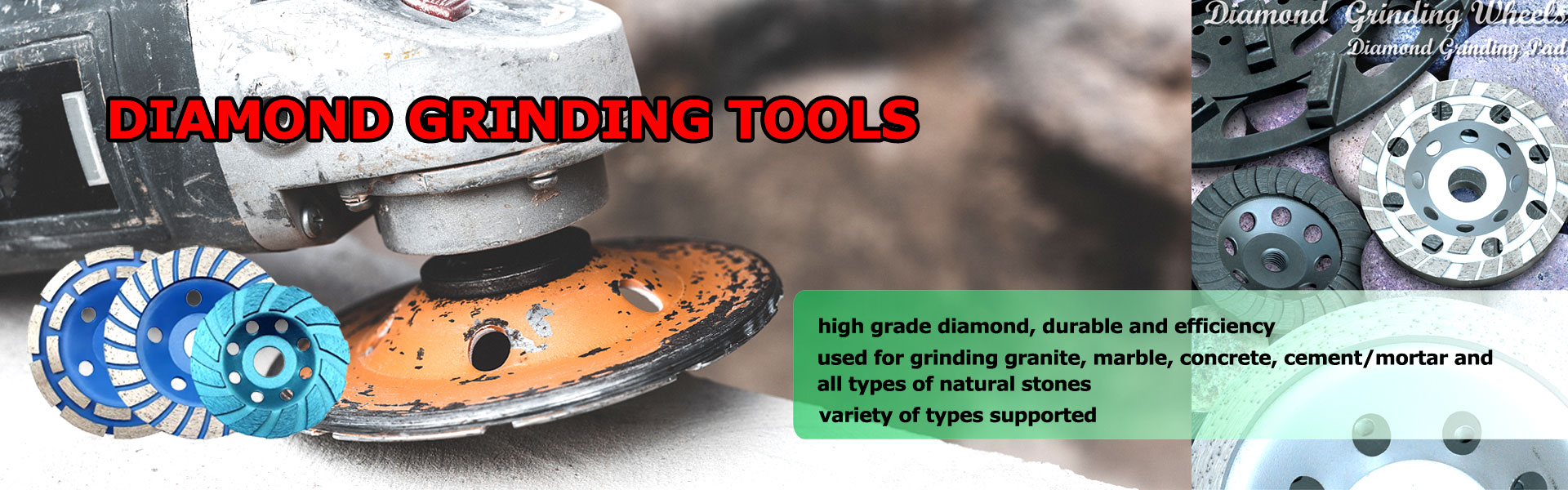 DIAMOND GRINDING TOOLS
