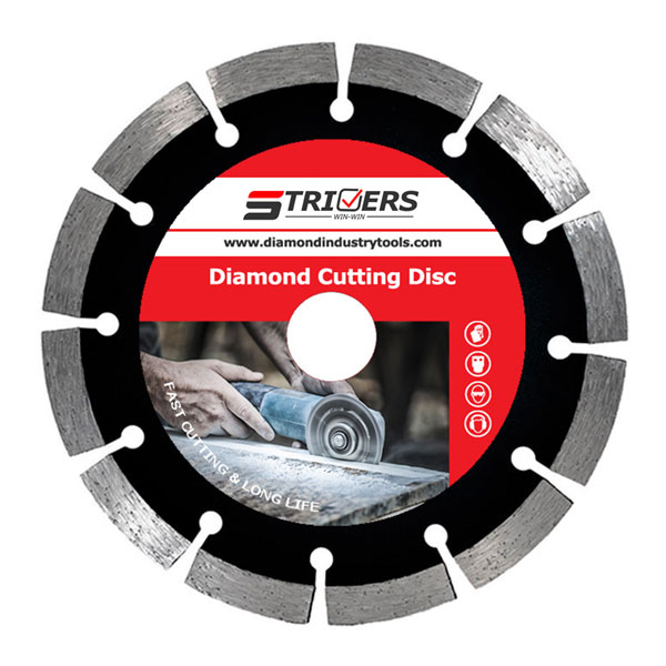 Diamond Saw Blade Dry Cutting Segmented Cold Pressed Sintered