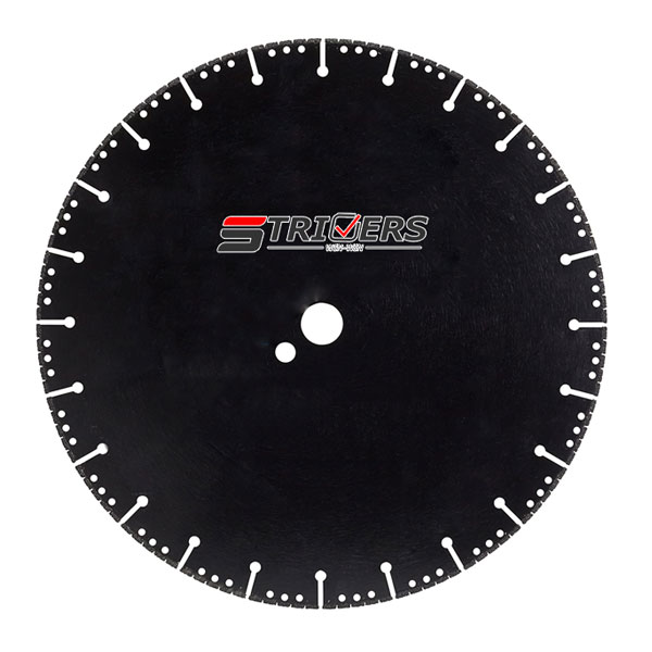 Multi Material Diamond Blade with Segmented Edge