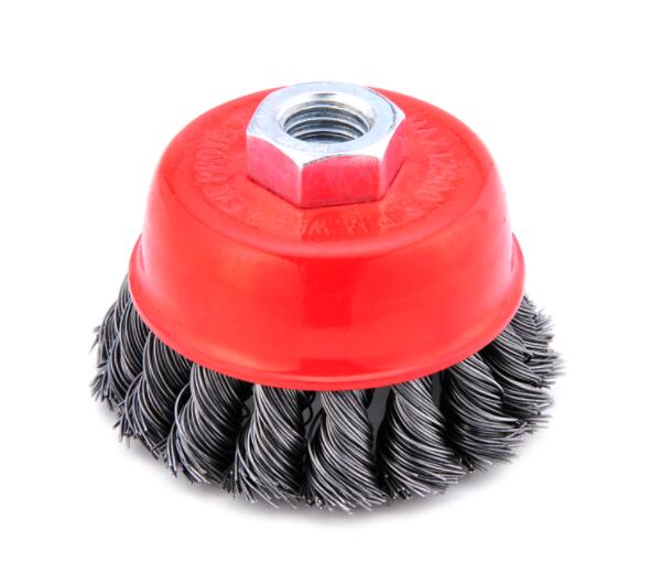 Cup Knotted Steel Wire Brush  